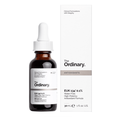 The Ordinary EUK 134 serum 01 por ciento 30ml regalo Navidad hidratación protección mejora elasticidad piel antioxidante rostro cuidado diario sérum facial importado