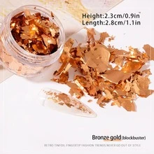 1 chai lá vàng resin 2 màu, làm đồ thủ công resin, vẽ nghệ thuật, trang trí nến, vàng & bạc 0.11oz vảy mỏng, phù hợp cho trang trí Lễ Phục sinh DIY chất làm đầy resin - Nhiều màu - Xem 13