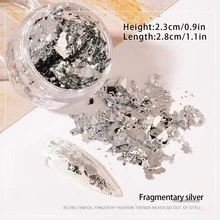 1 chai lá vàng resin 2 màu, làm đồ thủ công resin, vẽ nghệ thuật, trang trí nến, vàng & bạc 0.11oz vảy mỏng, phù hợp cho trang trí Lễ Phục sinh DIY chất làm đầy resin - Nhiều màu - Xem 14