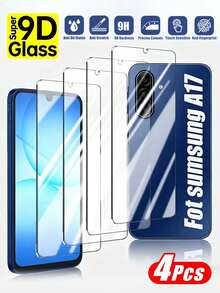 4片装（白色高清）屏幕保护膜，兼容三星Galaxy A02s/A03s/A04s/A05s/A06/A07 4G/A12/A13/A13 5G/A14 5G/A15/A16/A17/A23/A24/A25/A26/A34/A35/A36/A50/A51/A52/A53/A54/A55/A56等系列。高清手机屏幕保护膜，防摔、防刮、防水、防尘，兼容手机壳，表面光滑，有效保护智能手机，时尚手机配件，经久耐用。 - 無色 - 查看 40