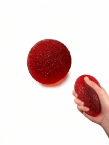 1pc Realistic Artificial Bayberry Ornament With Imitation Petal Texture, Handmade Dried Plant Craft Decor, Soft Elastic Decorative Ornament For Home Desktop Display, Party Favor, Holiday Gift Bag Filler, Birthday & Christmas Present, Indoor Decorative Artwork - Multicolor - View 8
