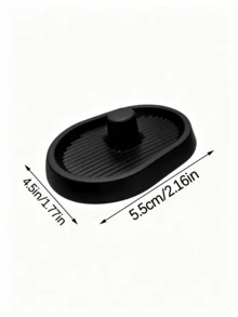 Electric Toothbrush Base, 3D Printed Charging Base Stand, Docking Station, Toothbrush Charging Storage Box, Non-Slip Toothbrush Base, Charger Base Protector, Stable Toothbrush Holder, Anti-Scratch Pad, Charger Organizer, Non-Slip Base, Textured Handle, Center Alignment Pin, Drip Tray, Waterproof, Moisture-Proof, Quick-Drying, Ventilation Slots, Available In Black And White, Matte Surface, Durable Construction - Multicolor - View 4