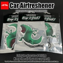 Enfeite Pendurado Aromatizante de Carro Lizard Tom - Almofada Perfumada para Espelho Retrovisor, Presente para Amigos - Lagarto TOM - Visão 10