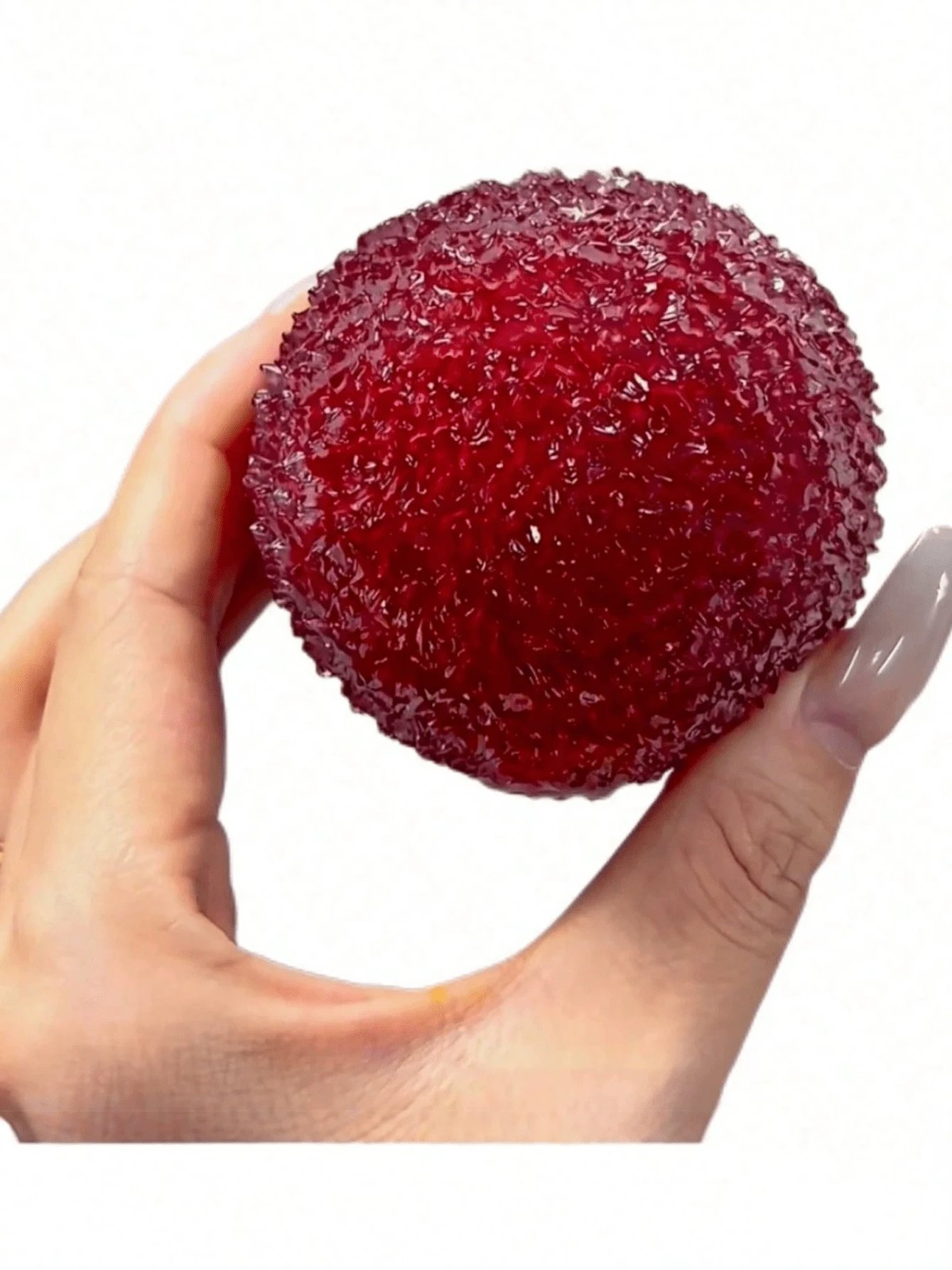 1pc Realistic Artificial Bayberry Ornament With Imitation Petal Texture, Handmade Dried Plant Craft Decor, Soft Elastic Decorative Ornament For Home Desktop Display, Party Favor, Holiday Gift Bag Filler, Birthday & Christmas Present, Indoor Decorative Artwork - Multicolor - View 1