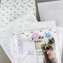 100个7.1x7.5英寸礼品包装袋，包括节日礼品纸袋、礼品包装纸、高端装饰包装纸袋、小礼品纸袋、蝴蝶结可爱图案纸袋、派对礼品包装袋、创意DIY装饰礼品纸袋，适用于节日、婚礼、生日等场合的礼品包装。 - 禮品袋 - 查看 2