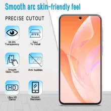 CSDZ 3 High-Definition Glass Screen Protectors, Compatible With Camon18 Premier Spark 20C, Compatible With Tecno Phones, Compatible With IPhone Screen Protectors, Compatible With IPhone 11 Screen Protectors, Compatible With IPhone 15, Compatible With IPhone 13, Phone Accessories, Waterproof, Scratch Resistant [International Version Not Local Version] - Multicolor - View 5