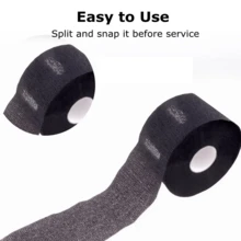 1 Roll/2 Rolls/5 Rolls Disposable Neck Paper For Hairdressing, Hair Cutting, Anti-Hair Fragment, Hair Salon Perming And Dyeing Neck Protection Paper, Hairdressing Supplies Neck Paper, Salon Hairdressing Neck Cover Tool Accessories - Scarf Paper - View 8