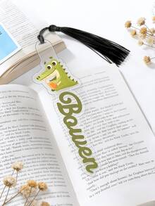 1/3/5 piezas Marcapáginas de acrílico personalizado con borla, Marcapáginas de animal con nombre personalizado, Marcapáginas de lectura de dibujos animados lindos para niños, estudiantes y maestros, Marcapáginas de texto personalizado, Accesorios de libros de acrílico, Artículos personalizados, Regalo para maestros, Recompensa de aula, Regalo de regreso a la escuela, Regalo para amantes de los libros, Accesorios de lectura para mujeres y hombres, Marcapáginas personalizable para libros, Regalo único de graduación, cumpleaños y Navidad, Marcapáginas de animal lindo para lectores, Útiles escolares, Decoración de libros - Multicolor - Ver 11