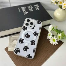 高透明アクリル製ソフトフォンケース、傷に強く、黄ばみ防止、レンズを完全に保護、Apple モデルと互換性あり、エッジを完全にカバーして指紋防止、シンプルで多用途なデザイン。 黒猫 モノトーン パターンケース  11  17e 手机壳  17e 手机壳 家族、恋人、友人、そして子供たちへのプレゼントに最適です。  14 Pro/17 Pro Max/11 Pro Max/ 13 pro/14/16 Pro Max/S23 FE/15 Plus/15 Pro/15 Pro Max/16 Plus/12/13 Pro Max/S24 FE/S25/13/14 Pro Max/Apple  Air/12 Pro/S22 Plus/S22/16/17/S25 Ultra/12 Pro Max/17 Pro/S24 Ultra/11 Pro/S24/16e/15/S23/S22 Ultra/17e/14 Plus/S23 Ultra/16 Pro/S25 Edge - クリア - チェックする 2
