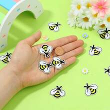 6/9/12/18/30Pcs Bee Pattern Iron-On Patches, Sewing Embroidery DIY Patches For Clothes, Shoes, Bags, Hats, Jeans Accessories, Suitable For Sewing DIY Handicrafts - Bee - View 7