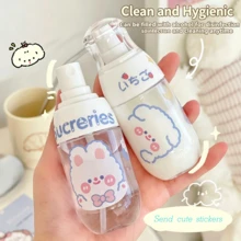 分裝瓶 | 便攜補水 噴霧乳液雙用 分裝旅行神器 多種容量可選 適用水、牛奶與酒精 附贈卡通貼紙 DIY 專屬分裝瓶 - 彩色 - 查看 7