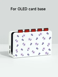 1pc Purple Daisy Flower Print Switch 2 (2025) Game Console Protective Case & Carrying Bag, Suitable For Switch 2/Switch OLED/Switch NS/Lite, New Switch 2 Gen Game Accessories, Best Gift For SWITCH Players - Multicolor - View 23