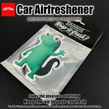 Enfeite Pendurado Aromatizante de Carro Lizard Tom - Almofada Perfumada para Espelho Retrovisor, Presente para Amigos - Lagarto TOM - Visão 9