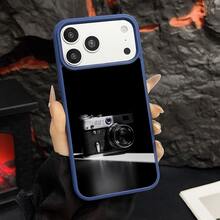 マグネット式黄ばみ防止 | 高級感あふれる2in1アクリルマグネット式スマホケース！スタイリッシュで手触りも良く、実用的な保護機能とマグネット式・耐衝撃設計を融合させた、高級感あふれるケースです。 レトロカメラ フェド3 カメラレンズケース  11 すまほ ケース 家族、恋人、友人、そして子供たちへのプレゼントに最適です。  16 Pro/12 Pro/17e/15 Pro Max/15 Pro/14/14 Pro/17 Pro Max/17 Pro/13/17/Apple  Air/16 Plus/16/12/15/16 Pro Max/12 Pro Max/ 13 pro/16e/15 Plus/11 Pro Max/13 Pro Max/11 Pro/14 Pro Max/14 Plus - ブルー - チェックする 25
