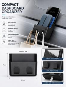 Car Key Storage, Car Card Storage, Car Dashboard Central Console Remote Control Box, Car Key Storage Box, Car Supplies Key Case Storage Box, Car Small Item Storage - A - View 10