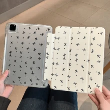 適用於 MatePad SE 11 吋平板保護殼、MatePad 保護殼,相容於 MatePad 11.5 吋平板保護殼,磁吸式開合、三折平板保護套、智慧睡眠喚醒、高透明壓克力背板附筆槽,相容於 Redmi Pad 2 11 吋平板、Pad SE 11 吋平板保護殼 - 無色 - 查看 4