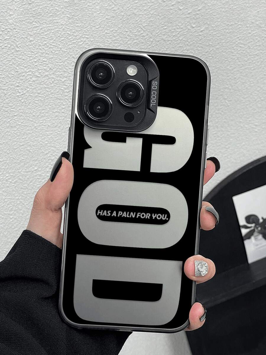 1 funda de teléfono de moda no incluye cordón ni soporte. Funda de teléfono a prueba de golpes con diseño gráfico de cruz y cita de versículo bíblico, 1 funda protectora a prueba de golpes, - Multicolor 3 - Ver 1