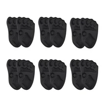 6 Pairs Self-Adhesive Insoles- Anti-Slip, Suitable For All Kinds Of Shoes , Anti-Slip Shoe Accessories| Elastic Insoles| Durable Insoles, Insoles - Multicolor - View 11