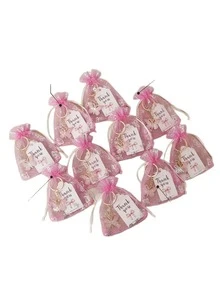 15/3pcs Butterfly Keychain Set, Includes Butterfly Keychain, Thank You Card, Pink Organza Bag, Party Gift Bag, Bridal Shower Decor, Wedding - Multicolor - View 8