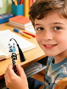 1/3/5 piezas Marcapáginas de acrílico personalizado con borla, Marcapáginas de animal con nombre personalizado, Marcapáginas de lectura de dibujos animados lindos para niños, estudiantes y maestros, Marcapáginas de texto personalizado, Accesorios de libros de acrílico, Artículos personalizados, Regalo para maestros, Recompensa de aula, Regalo de regreso a la escuela, Regalo para amantes de los libros, Accesorios de lectura para mujeres y hombres, Marcapáginas personalizable para libros, Regalo único de graduación, cumpleaños y Navidad, Marcapáginas de animal lindo para lectores, Útiles escolares, Decoración de libros - Multicolor - Ver 10
