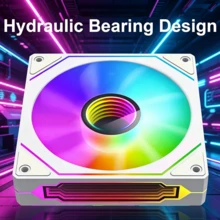 Prism 4 Pro 電腦機殼散熱風扇 12cm ARGB 無限鏡面 銅軸 低噪音運作風扇 - 查看 5