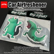 Enfeite Pendurado Aromatizante de Carro Lizard Tom - Almofada Perfumada para Espelho Retrovisor, Presente para Amigos - Lagarto TOM - Visão 11