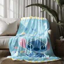 1 chiếc chăn nỉ in họa tiết Cars, & The Secret Door, Stitch Disney Cartoon, chăn đắp điều hòa - chăn chần bông 100% polyester, in kỹ thuật số - bộ đồ giường thoải mái cho mọi mùa, quà tặng lý tưởng cho bạn bè và gia đình, chăn nỉ mềm - có nhiều kích cỡ, siêu mềm, phù hợp cho sofa/giường, thiết yếu cho mọi mùa - Nhiều màu - Xem 4