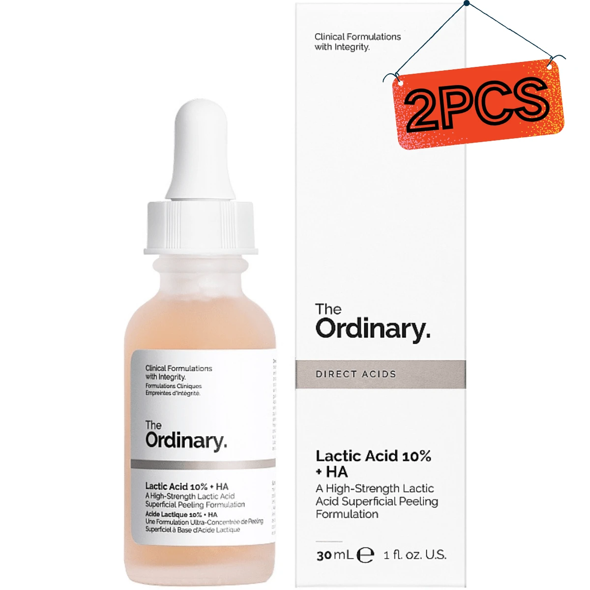 The Ordinary Serums & Facial Treatment - 2PCS - View 1