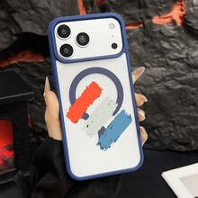 マグネット式黄ばみ防止 | 高級感あふれる2in1アクリルマグネット式スマホケース！スタイリッシュで手触りも良く、実用的な保護機能とマグネット式・耐衝撃設計を融合させた、高級感あふれるケースです。 赤色の筆跡 灰色の筆跡 青色の筆跡ケース  11 すまほ ケース 家族、恋人、友人、そして子供たちへのプレゼントに最適です。  16/15 Plus/17 Pro/14 Plus/13 Pro Max/12/11 Pro Max/Apple  Air/15/12 Pro Max/17 Pro Max/16 Pro/17e/14/ 13 pro/16 Pro Max/14 Pro Max/11 Pro/16 Plus/14 Pro/12 Pro/15 Pro/15 Pro Max/17/13/16e - ブルー - チェックする 23