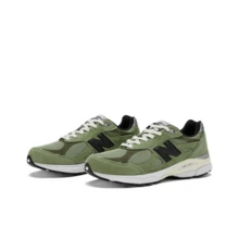New Balance 990v3 M990JD3 * JJJJound Olive Crème Noir Fabriqué aux États-Unis Chaussures de course rétro Amorti ENCAP Baskets unisexes - Vert olive - Voir 1