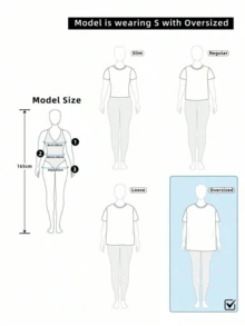 200g Pure Cotton Japanese Style Women's Spring/Summer Casual Lily Pattern Short-Sleeved T-Shirt - Apricot - View 4