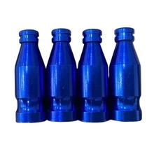 4件可樂瓶造型輪胎氣嘴蓋，通用摩托車氣嘴蓋，適用於所有自行車 - A - 查看 10