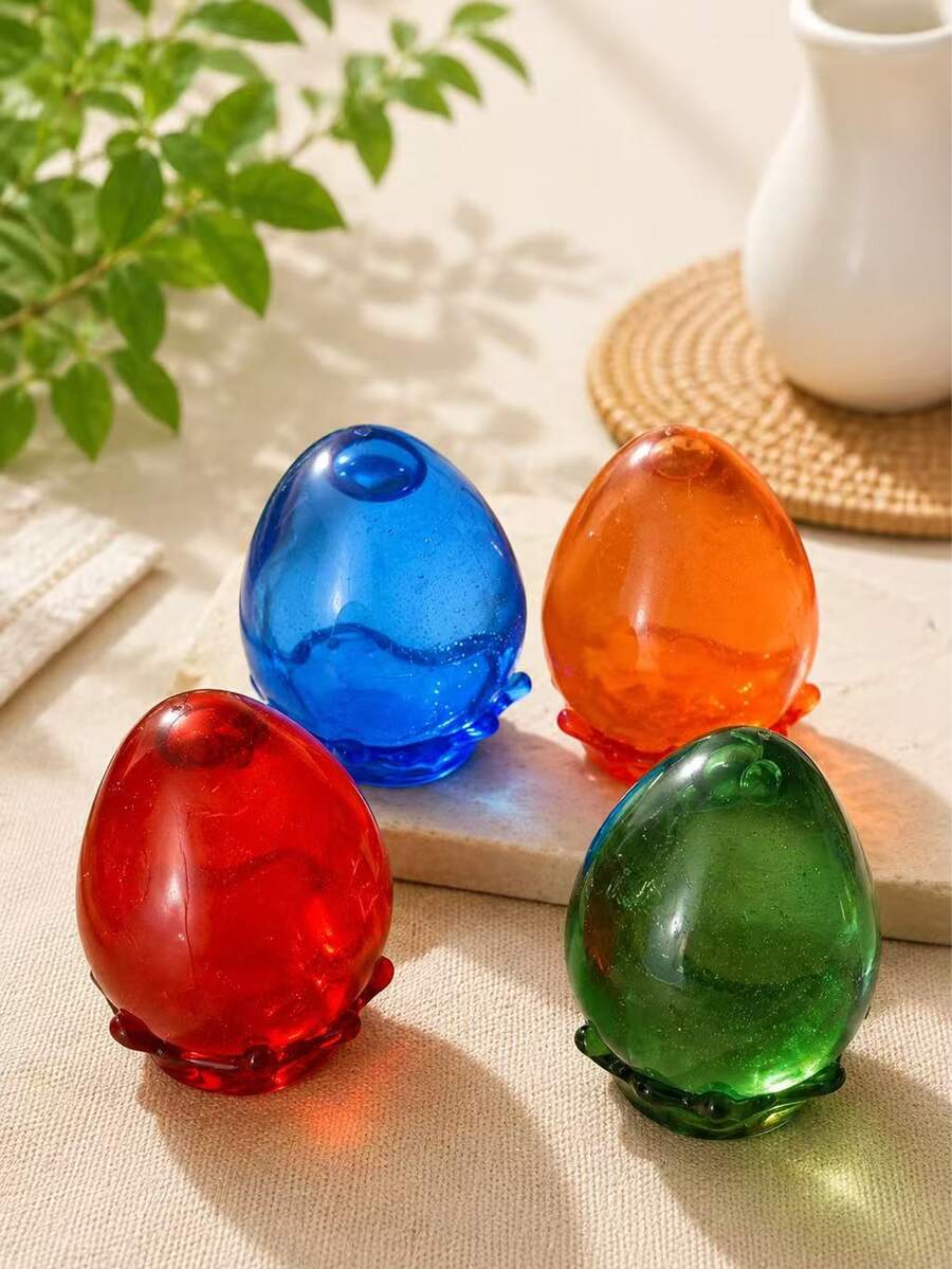 Transparent Water Drop Shaped Stress Relief Ball, Soft Squeeze Toy To Relieve Anxiety, Hand Relaxation Decompression, Party Favor Gift - Squeeze the Water Droplets - View 1
