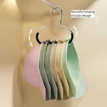 1/4/8/10/16pcs Metal Storage Hook Rack, Includes Belt Rack, Hat Rack, Bra Rack, Tie Rack, Scarf Rack, Suitable For Dorm Closet, Home, Hotel, Portable Travel Hook 1/4/5/8/10/16pcs - Multicolor - View 4