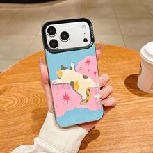 このレーザーエッチング加工された虹色の Apple 製携帯電話ケースは、特大のレンズ開口部と IMD テクノロジー、そして対照的な色のフレーム デザインを特徴としており、高い美観と実用性を兼ね備えた完璧な選択肢となっています。 猫 寝る 星 ペタンコ 水彩画風ケース  11  17e 手机壳  17e 手机壳 家族、恋人、友人、そして子供たちへのプレゼントに最適です。  16e/7/14 Pro/13 Pro Max/17 Pro Max/S24/S23/15 Plus/16 Pro Max/16 Pro/11 Pro/14 Plus/ 13 Mini/Apple  Air/17e/S22 Ultra/16 Plus/12 Pro/15 Pro/S23 Ultra/12 Pro Max/13/14 Pro Max/S25/17/12/S22 Plus/12 Mini/14/S24 Ultra/ 13 pro/S22/11 Pro Max/17 Pro/15 Pro Max/15/S23 FE/16/S25 Ultra - ホワイト - チェックする 4