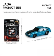 Simba Universal Nano Hollywood Ride Wave 2 Mystery Pack - 4cm Die-Cast Metal Toy Car, 1 Of 12 Mini Collectible Cars, Ideal Gift - Multicolor - View 5