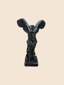 1 Stück Siegesgöttin Statue Heim Dekoration Skulptur Kunstwerk, geeignet für Wohnzimmer, Schlafzimmer, Büro Schreibtisch Präsentation, klassische mythologische Figur Tisch Ornament - A - Übersicht 12