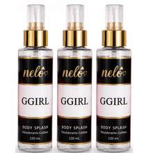 kit 3 Body Splash Perfume Desodorante Colônia 120ml - Nelô - KIT 03 GGIRL - Visão 4