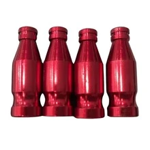4件可樂瓶造型輪胎氣嘴蓋，通用摩托車氣嘴蓋，適用於所有自行車 - A - 查看 8