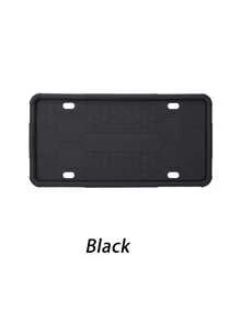 Heavy Duty Silicone License Plate Frame For US Cars, Waterproof Rustproof License Plate Cover, No-Scratch Protective Auto Tag Holder, Soft Rubber Car Accessories - A - View 11