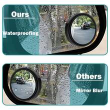 2pcs Blind Spot Mirrors, 2 Inch Round High Definition Convex 360° Wide Angle Side Mirrors With ABS Shell, Suitable For Cars, SUVs And Trucks - A - View 5