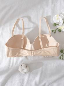 2pcs/Set Women's Lace Floral Padded Balconette Strapless Bra - Multicolor - View 6
