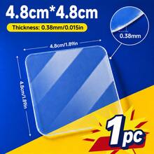 Transparent Double-Sided Adhesive Pads, Strong Removable Mounting Squares, Suitable For Photos, Posters, Wall Decor And Home Storage (Includes 1 Trial Pack) - Transparent - View 11