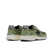 New Balance 990v3 M990JD3 * JJJJound Olive Crème Noir Fabriqué aux États-Unis Chaussures de course rétro Amorti ENCAP Baskets unisexes - Vert olive - Voir 5