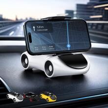 創意汽車模型造型手機支架，多功能通用車用導航支撐架，時尚車內手機固定配件 - 彩色 - 查看 7