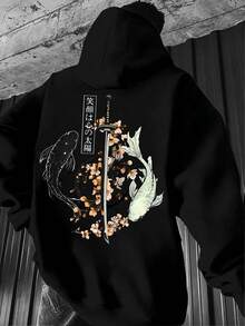 Men Hoodies - Black - View 3