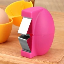 1pc Egg Shell Separator, Convenient Kitchen Baking Tool For Breakfast, Dinner, And Party Use - Multicolor - View 14