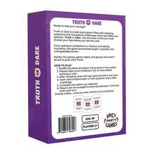 Truth Or Dare Is A Daring Party Game Filled With Unexpected Questions And Outrageous Challenges. The Game Includes 55 Cards, Making It Perfect For Date Nights Or Any Time You Want To Deepen Connections. It's Also An Excellent Choice For Valentine's Day And Christmas. - TRUTH OR DARE - View 6