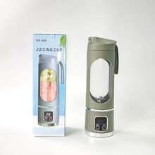 High-Power Blender, Wireless Household Juicer, Portable USB Charging Mini Blender And Juicer - 3 Modes, Digital Display, 15.22 Oz Capacity, Easy To Clean, Suitable For Travel - Enjoy Fresh Juice Anytime, Anywhere, 1300mAh Battery - 彩色 - 查看 13