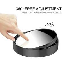 2pcs Blind Spot Mirrors, 2 Inch Round High Definition Convex 360° Wide Angle Side Mirrors With ABS Shell, Suitable For Cars, SUVs And Trucks - A - View 4